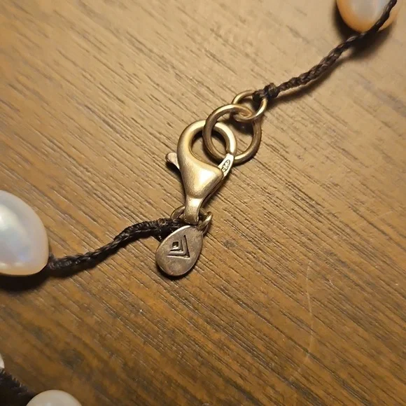 Silpada sterling and fresh water pearl necklace. - Picture 4 of 6